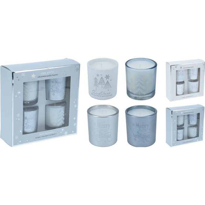 SET REGALO 4 VELAS NAVIDAD | KOOPMAN CHRISTMAS | 1 UNIDAD | 8721037117258