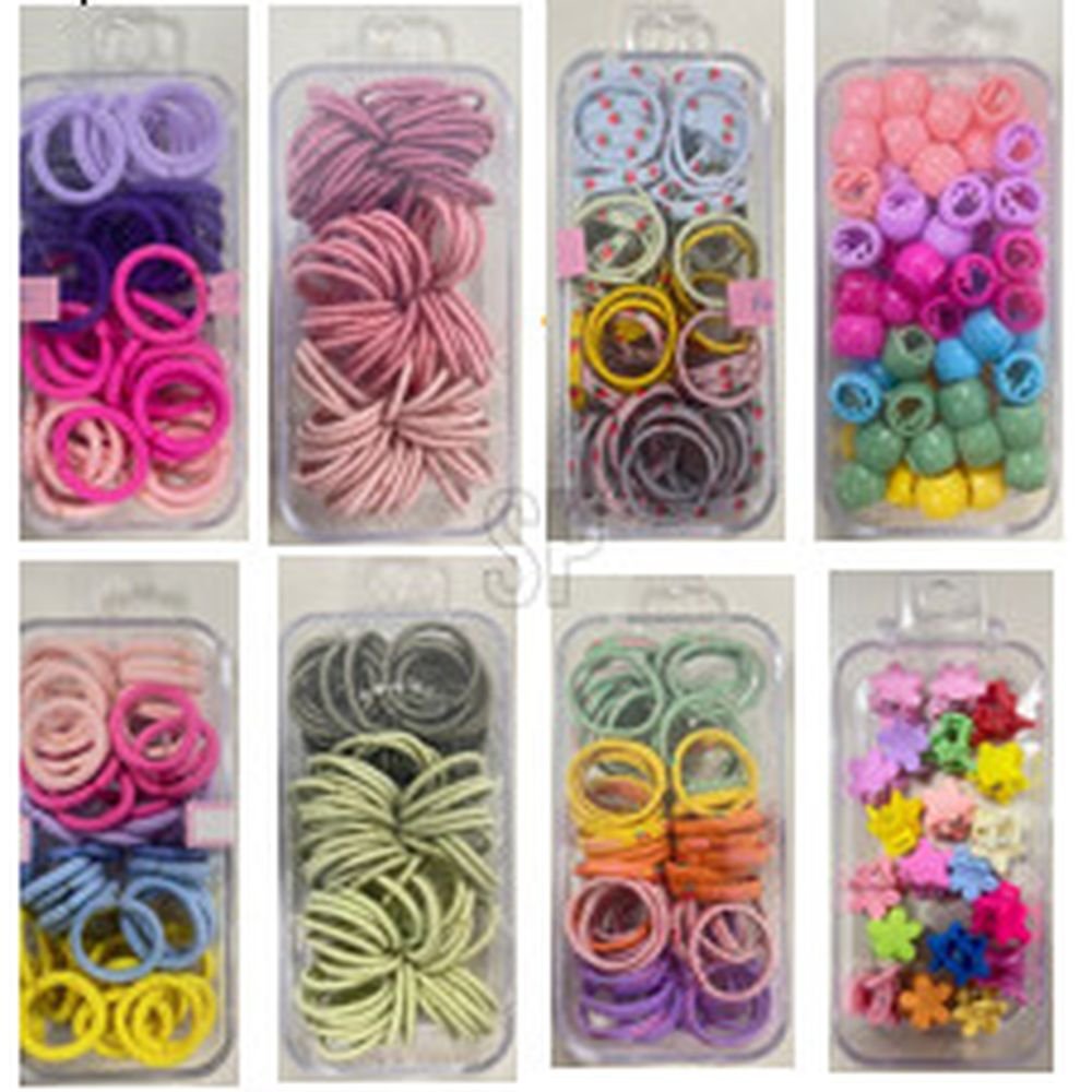 Expositor 24 accesorios para el pelo surtidos Koopman Imagen principal del producto