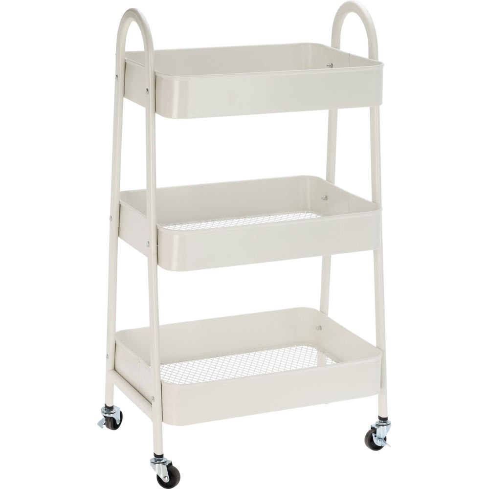 Carrito de Estantes Blanco Koopman