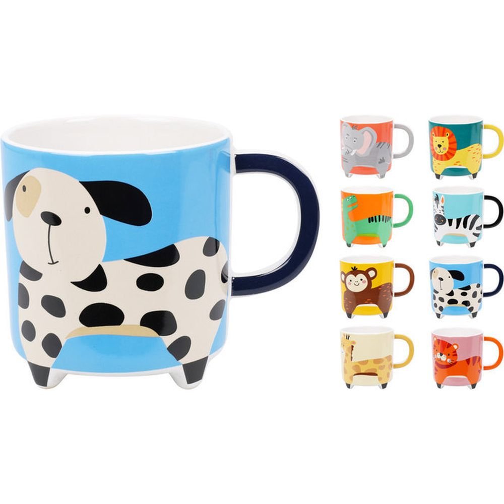 TAZAS ANIMAL FRIENDS 330ML MODELOS SURTIDOS | KOOPMAN | ENVASE 8 UDS. UNIDAD | 8721037352215 Imagen principal del producto