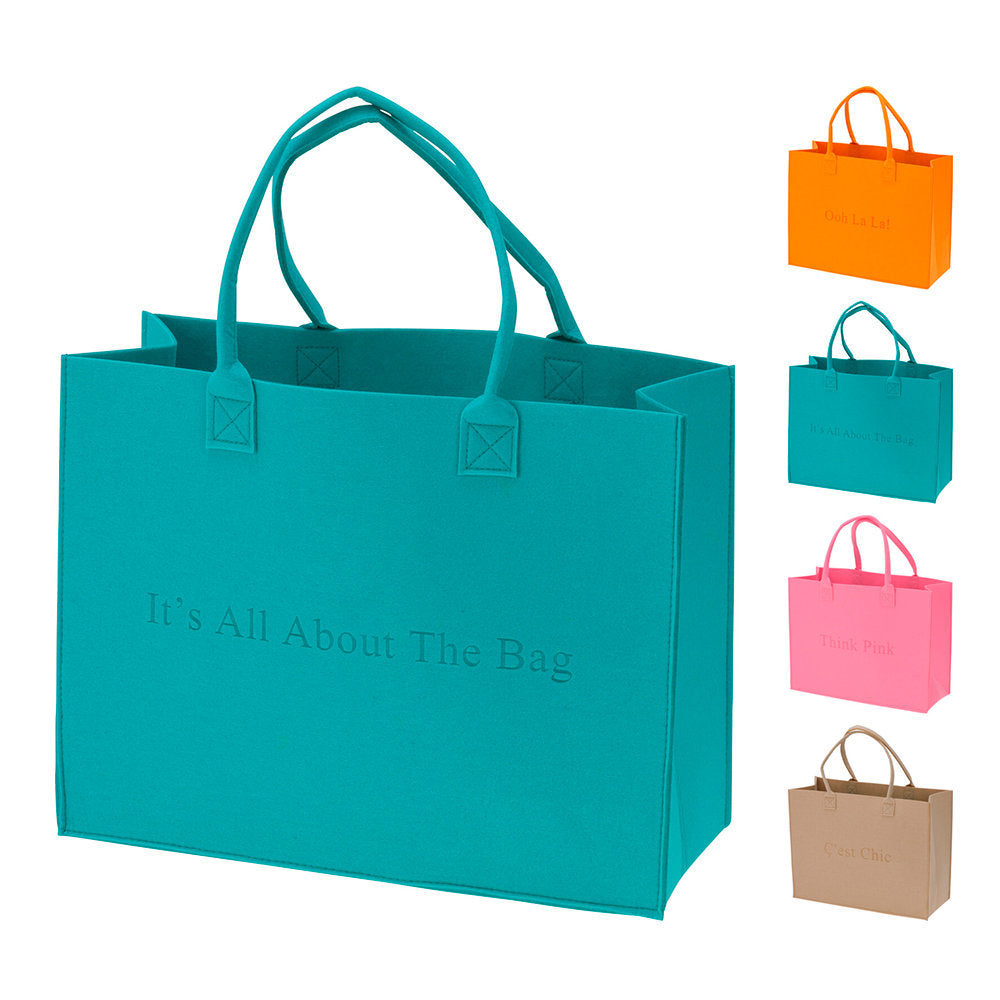 BOLSA DE FIELTRO 44X34CM COLORES SURTIDOS | KOOPMAN | 1 UNIDAD | 8721037386265