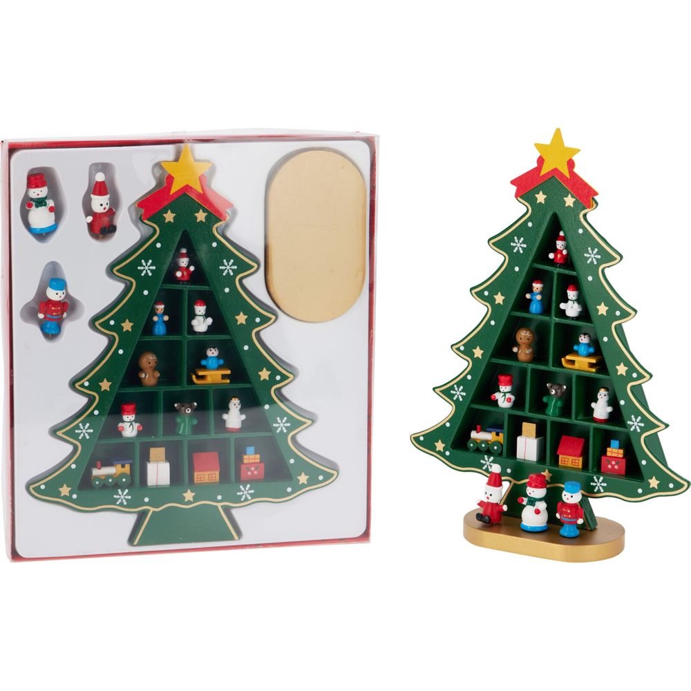 ARBOL DE NAVIDAD DECORADO 29CM | KOOPMAN CHRISTMAS | 1 UNIDAD | 8721037563048