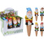Expositor 12 Pinchos Riego Enanitos 16 cm Koopman