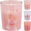 EXPOSITOR 12 VELAS EN VASO 55X65MM 3 MODELOS SURTIDOS | KOOPMAN | ENVASE 12 UDS. UNIDAD | 8721037648837