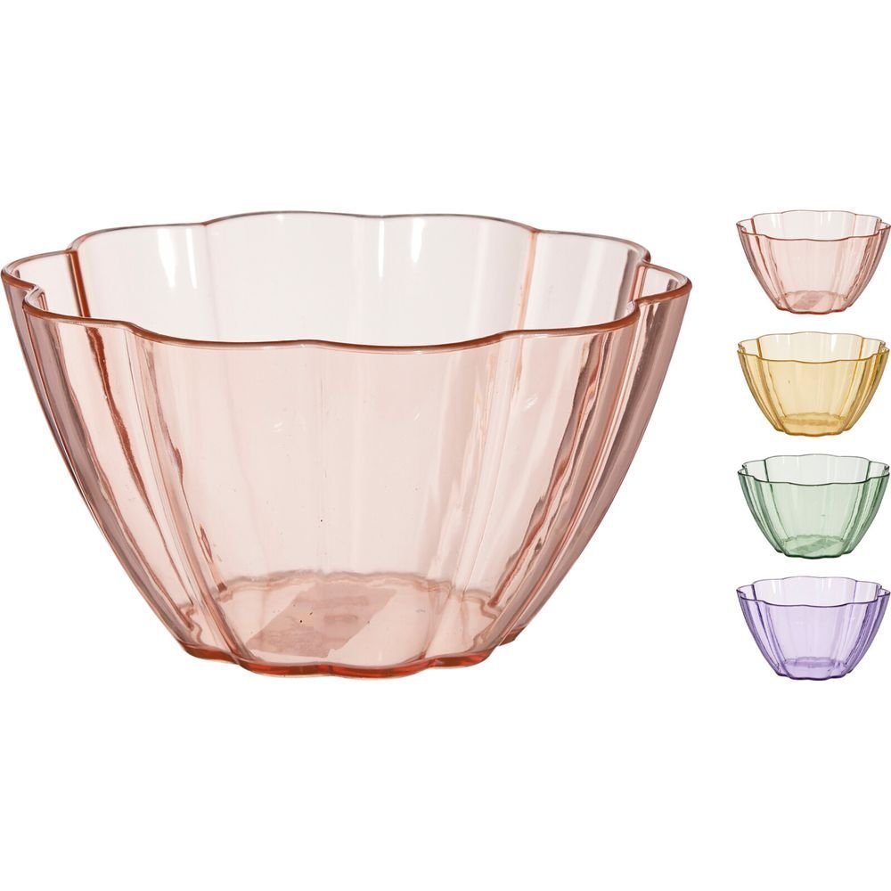 Bowl 500 ml Forma Floral Colores Surtidos Koopman Imagen principal del producto