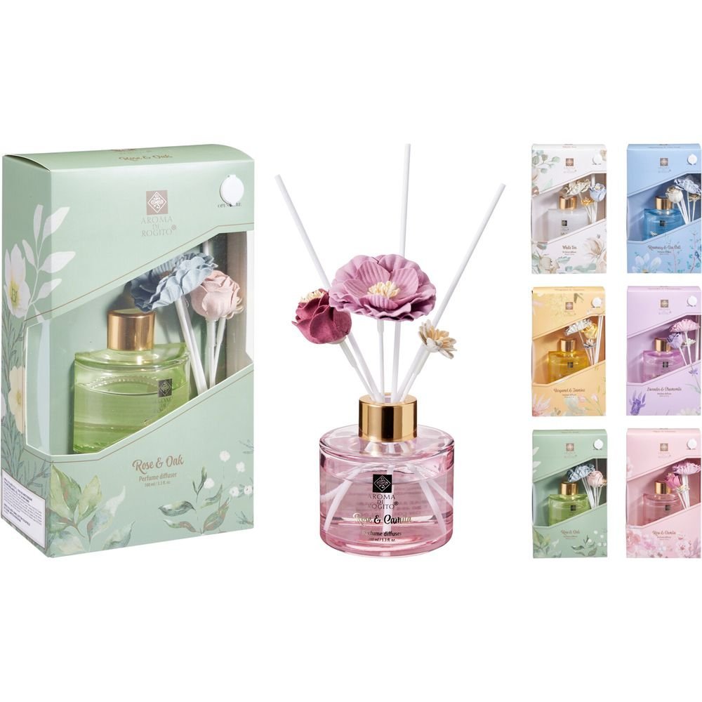 Mikado con Flores Fragancias Surtidas Koopman Pack 6