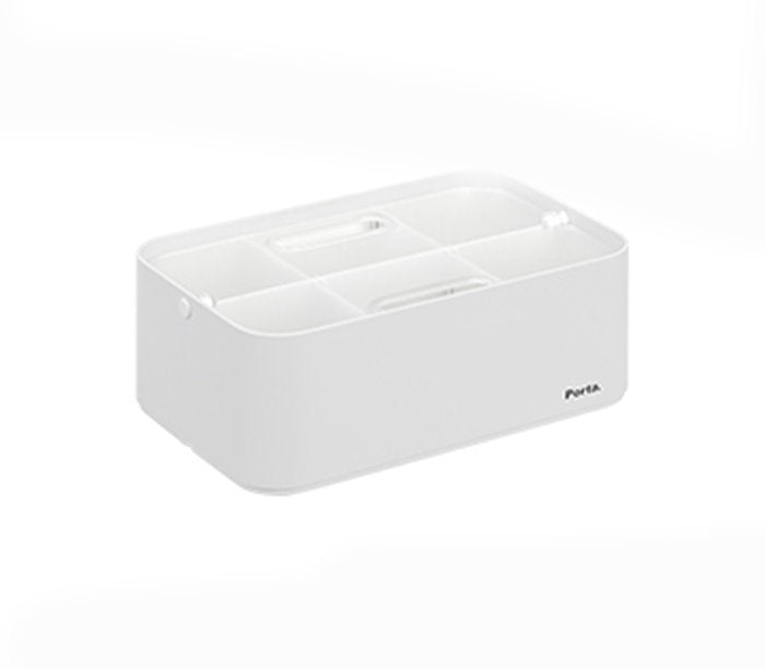 Organizador Porta Fold Blanco Transparente LITEM Imagen principal del producto