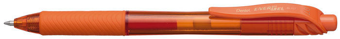 BOLIGRAFO ENERGEL 0,7 RETRACTIL NARANJA | 12 UNIDADES | (PENTEL)