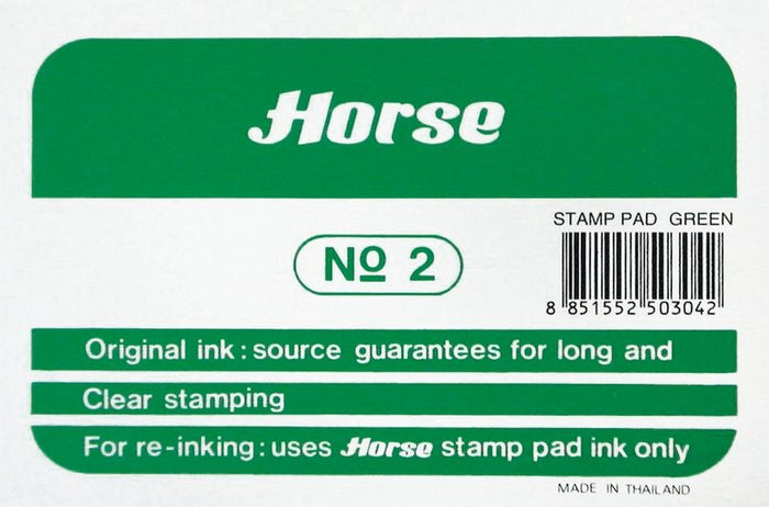Tampon Nº 2 Horse Verde POESSA Imagen principal del producto
