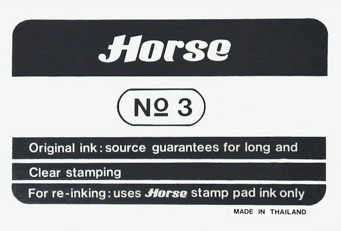 Tampon Nº 3 Horse Negro POESSA