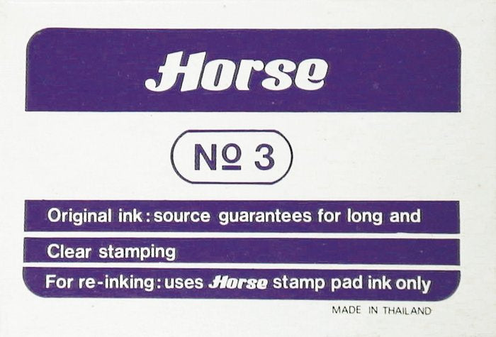 Tampon Nº3 Horse Violeta POESSA