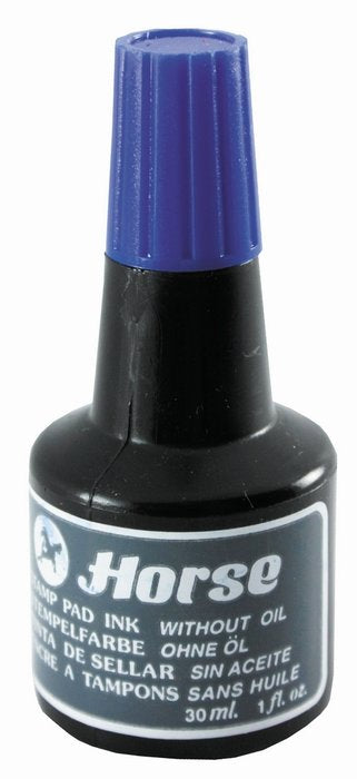 Frasco Tinta Tampon Sellar Horse 30 ml Azul POESSA Imagen principal del producto