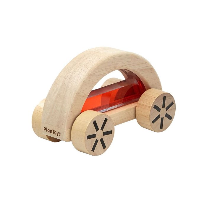 Coche de Agua Rojo Pack 6 Plantoys