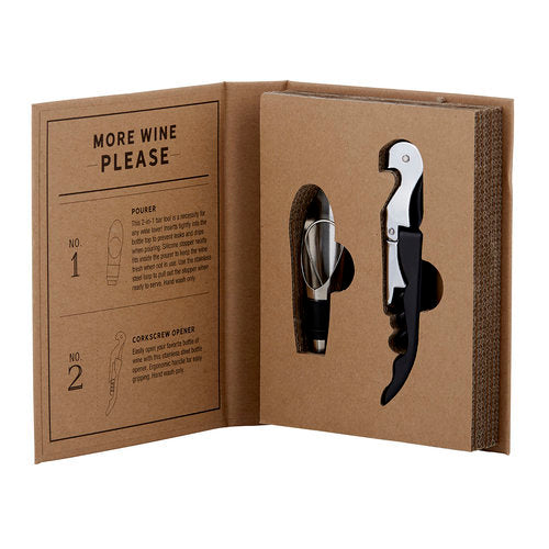 SET REGALO CON ACCESORIOS PARA VINO | WIDDOP | 1 UNIDAD | 8860837213286