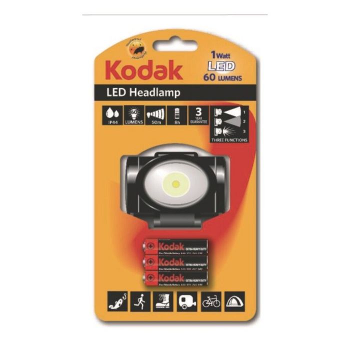 Linterna frontal Kodak 150 lm con pilas AAA Imagen principal del producto