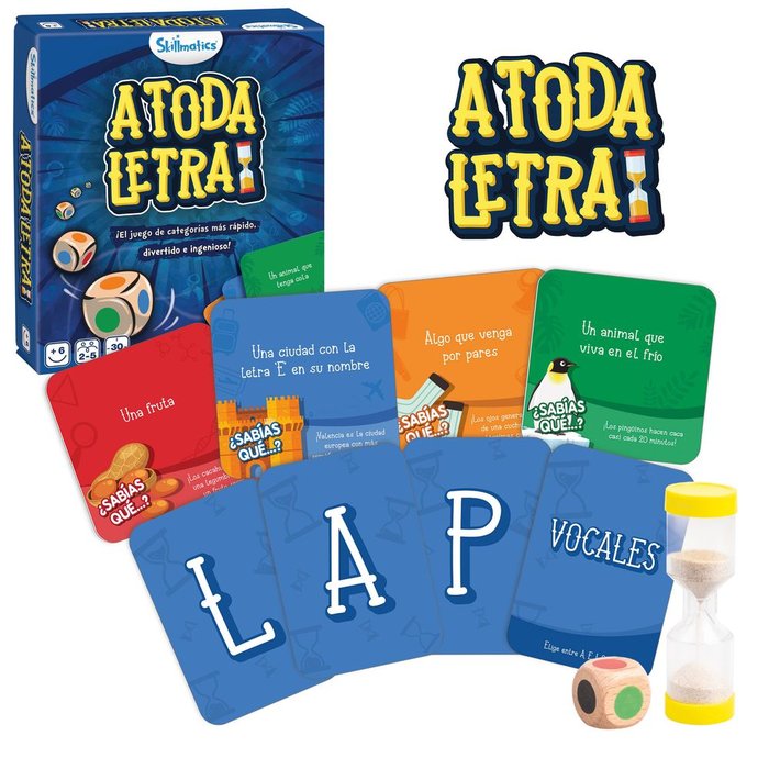 JUEGO A TODA LETRA | LUDILO | 1 UNIDAD | 8904279504318