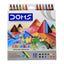Lápiz de Color Doms Mega Triangular 12 Colores Marca Doms