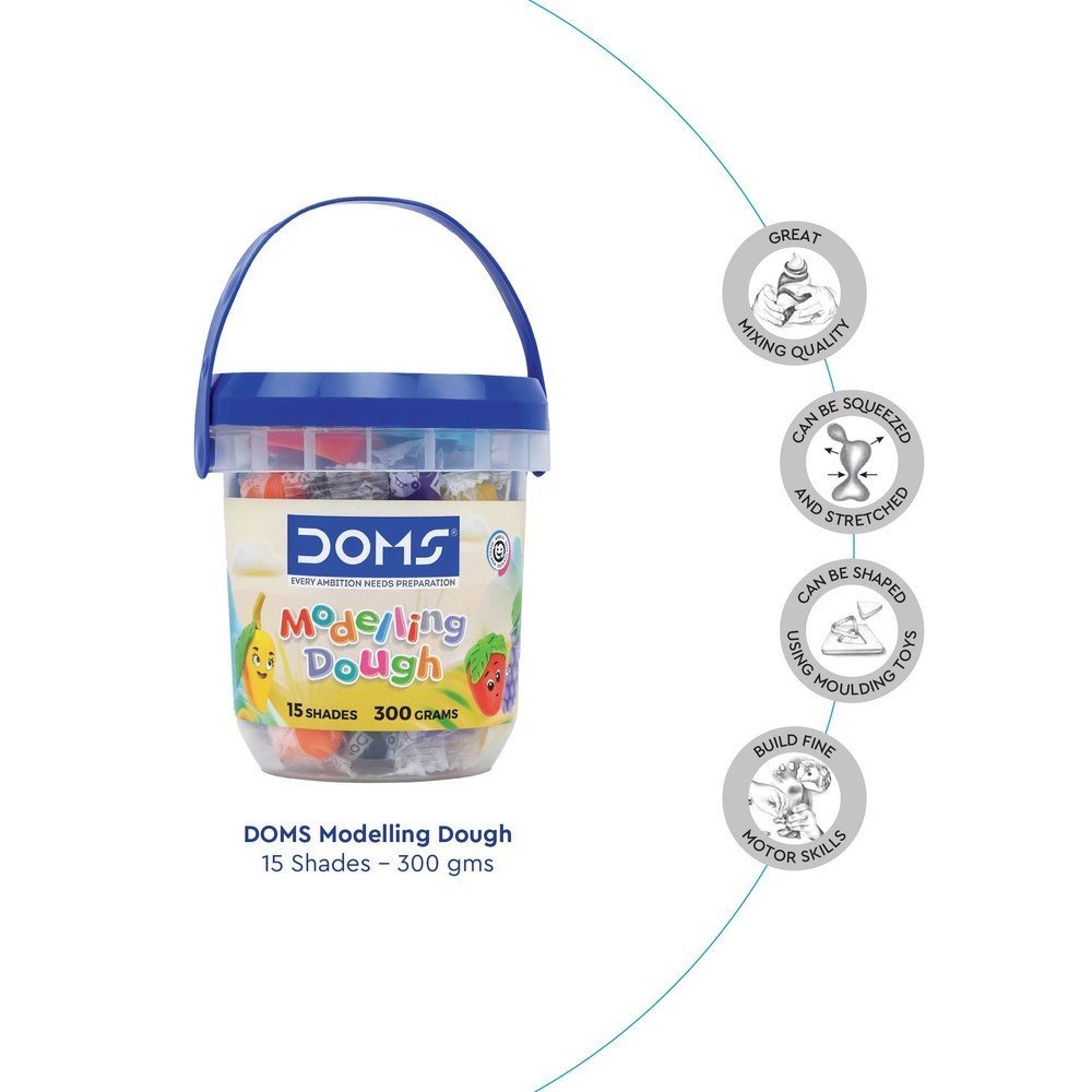 Pasta Modelar Doms 300 g 15 Colores