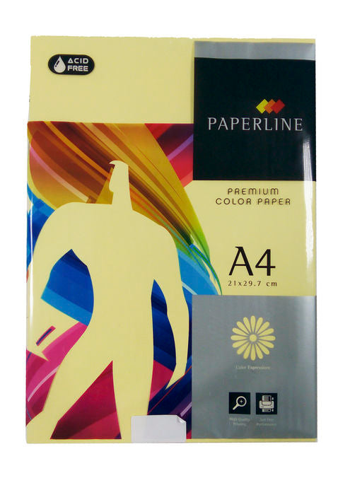 Papel A4 500H 80 g Amarillo Crema Fabrisа Imagen principal del producto