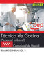 Técnico de Cocina (Personal Laboral). Comunidad de Madrid. Temario general. Vol. II. Aa. Vv. (EDITORIAL CEP, S.L.) 9788419242976