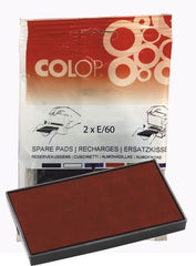 BLISTER 2 RECAMBIOS ALMOHADILLA MODELO E/50/1 ROJO | 1 UNIDADES | (COLOP ESPAÑA S,L,)
