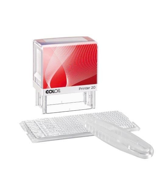 IMPRENTILLA PRINTER 20/1 SET ESPAÑOL 3,5MM ALM NEGRA | 1 UNIDADES | (COLOP ESPAÑA S,L,)