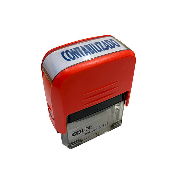 SELLO AUTOMATICO PRINTER FORMULA CONTABILIZADO | 1 UNIDADES | (COLOP ESPAÑA S,L,)