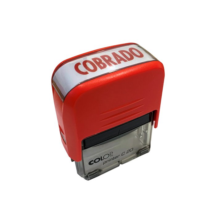 Sello Automático Printer Formula Cobrado COLOP España 6 m Imagen principal del producto