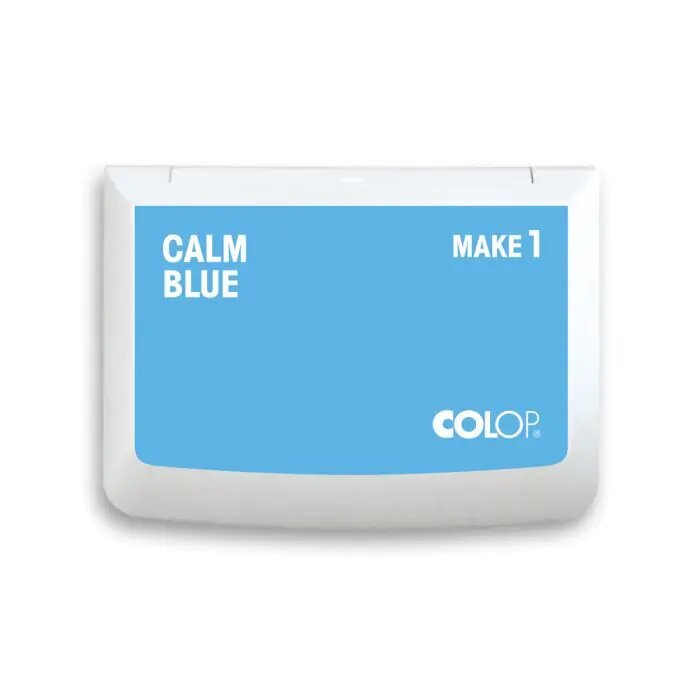 TAMPON MAKE 1 AZUL CALMA CELESTE 50X90 MM | 1 UNIDADES | (COLOP ESPAÑA S,L,)