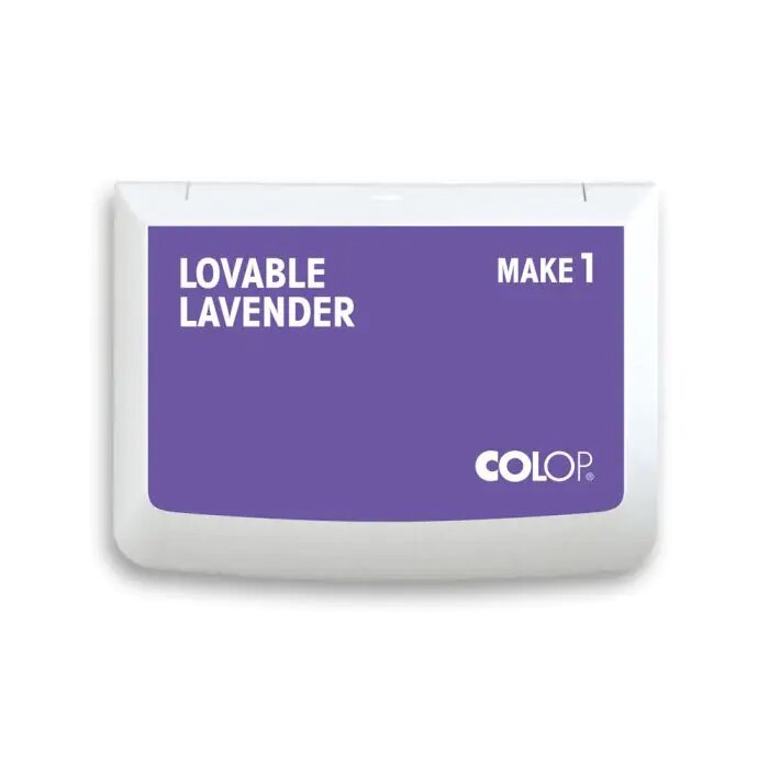 TAMPON MAKE 1 LAVANDA ADORABLE 50X90 MM | 1 UNIDADES | (COLOP ESPAÑA S,L,)