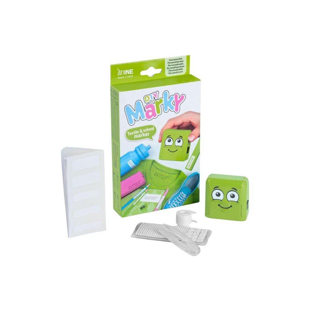 Sello Ropa DIY Marky Verde - MINE Imagen principal del producto