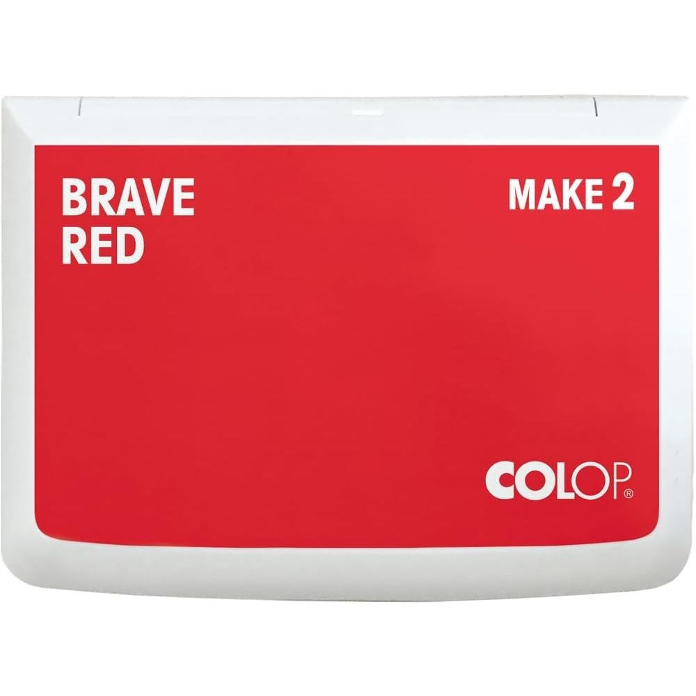 Tampón Make 2 Rojo Valiente - Colop Imagen principal del producto