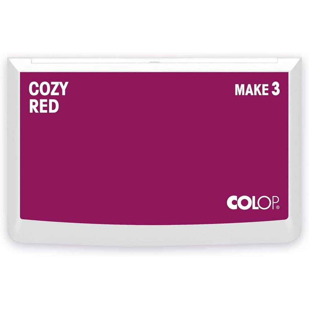 Tampon Make 3 Rojo Acogedor 11.2x17.2 cm COLOP España