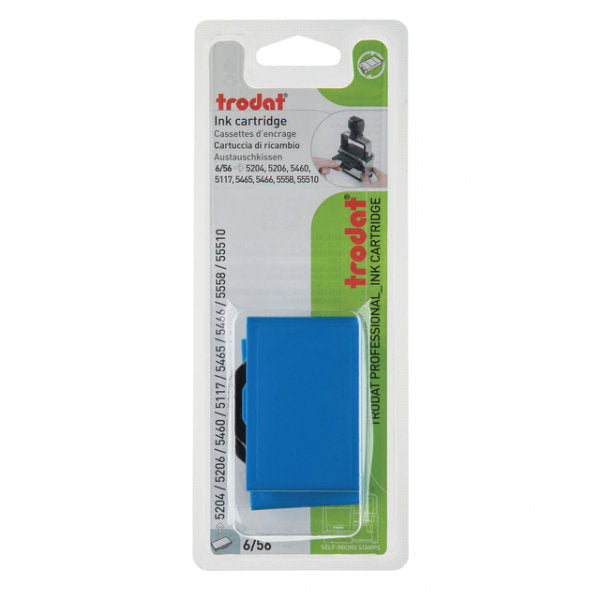 Recambio Almohadillas Tinta Azul Sello 5460 Trodat Pack 2 Unidades Imagen principal del producto
