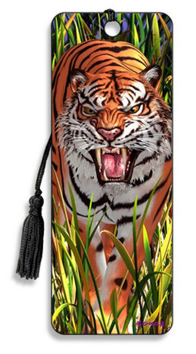 MARCAPAGINAS 3D TIGER TROUBLE | 6 UNIDADES | (ARTGAME)