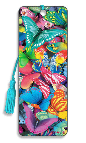 MARCAPAGINAS 3D BUTTERFLY MAGIC | 6 UNIDADES | (ARTGAME)