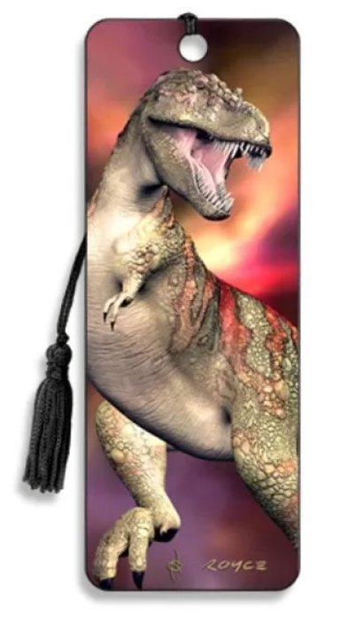 MARCAPAGINAS 3D T-REX | 6 UNIDADES | (ARTGAME)