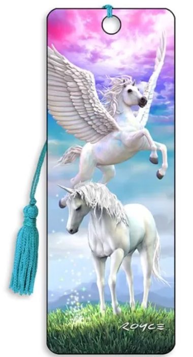 MARCAPAGINAS 3D PEGASUS & UNICORN | 6 UNIDADES | (ARTGAME)
