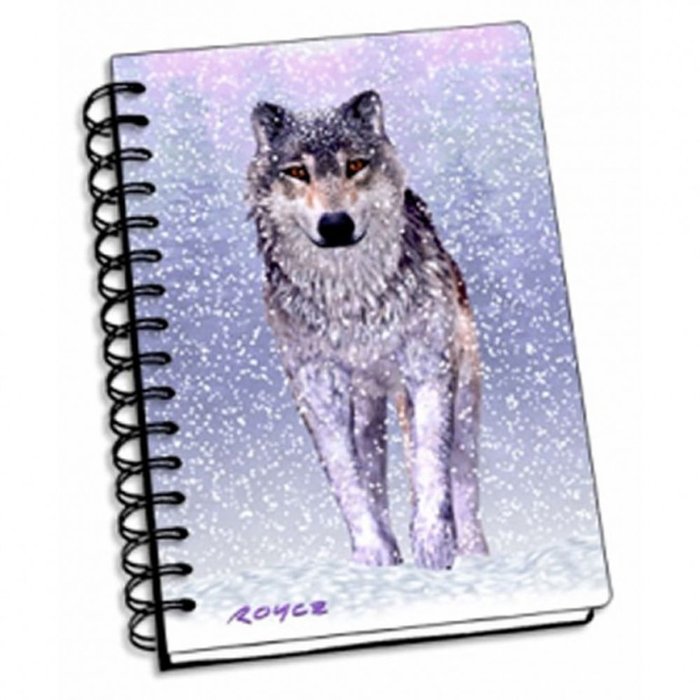 Libreta Espiral A6 Snow Wolf 3D ARTGAME Imagen principal del producto