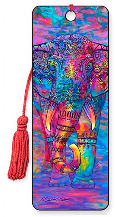 MARCAPAGINAS 3D BOHEMIAN ELEPHANT | 6 UNIDADES | (ARTGAME)