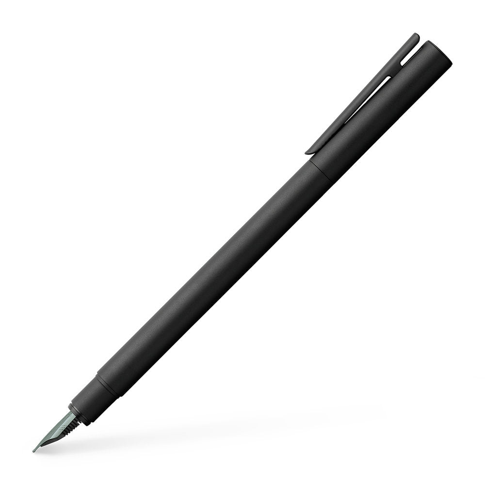 Pluma estilográfica Faber Neo Slim negro Ef Faber Castell