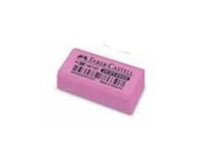 GOMA FABER DUST FREE 187161 ROSA PASTEL | 30 UNIDADES | (FABER CASTELL)