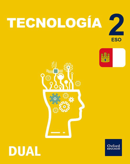 Inicia Tecnología 2.o ESO. Libro del alumno. Castilla la Mancha | Varios autores | 9780190503710 (OXFORD) Imagen principal del producto