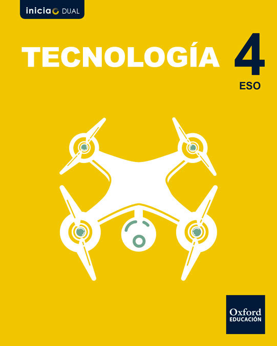Inicia Tecnología 4ºESO. Libro de alumno | Varios autores | 9780190503789 (OXFORD) Imagen principal del producto