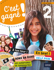 C'est gagné! 2. Livre de l'élève + Lecture | Varios autores | 9780190521912 (OXFORD)