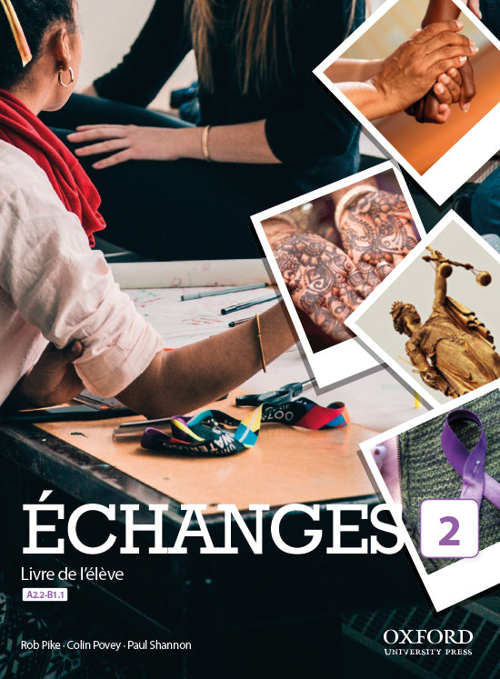 Échanges 2. Livre de l'élève | Varios autores | 9780190536046 (OXFORD) Imagen principal del producto