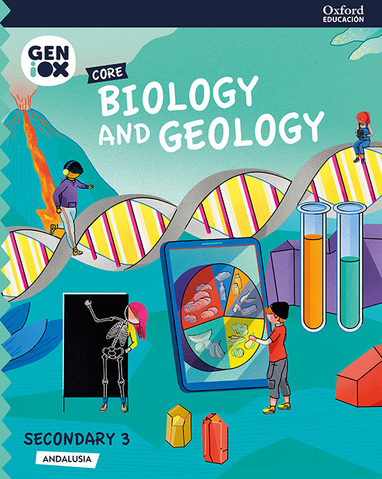 Biology & Geology 3ºESO. GENiOX Core Book (Andalusia) | Varios autores | 9780190536305 (OXFORD) Imagen principal del producto