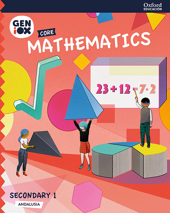 Mathematics 1ºESO. GENiOX Core Book (Andalusia) | Varios autores | 9780190536459 (OXFORD)