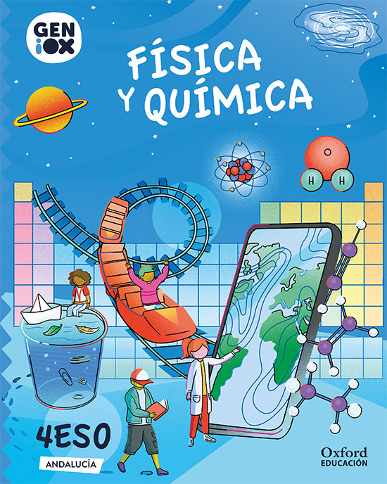 Física y Química 4ºESO. GENiOX Libro del alumno (Andalucía) | Varios autores | 9780190539542 (OXFORD)