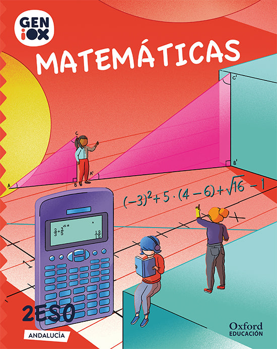 Matemáticas 2.o ESO. GENiOX Libro del Alumno (Andalucía) | Varios autores | 9780190539566 (OXFORD) Imagen principal del producto